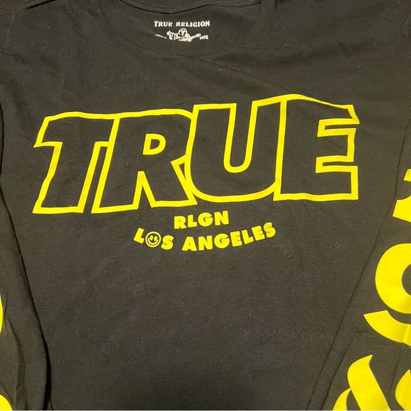 NEW True Religion Longsleeve Tee Tshirt size XL - Picture 3 of 4